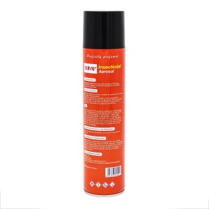 Spray insecticide en aérosol de 600 ml